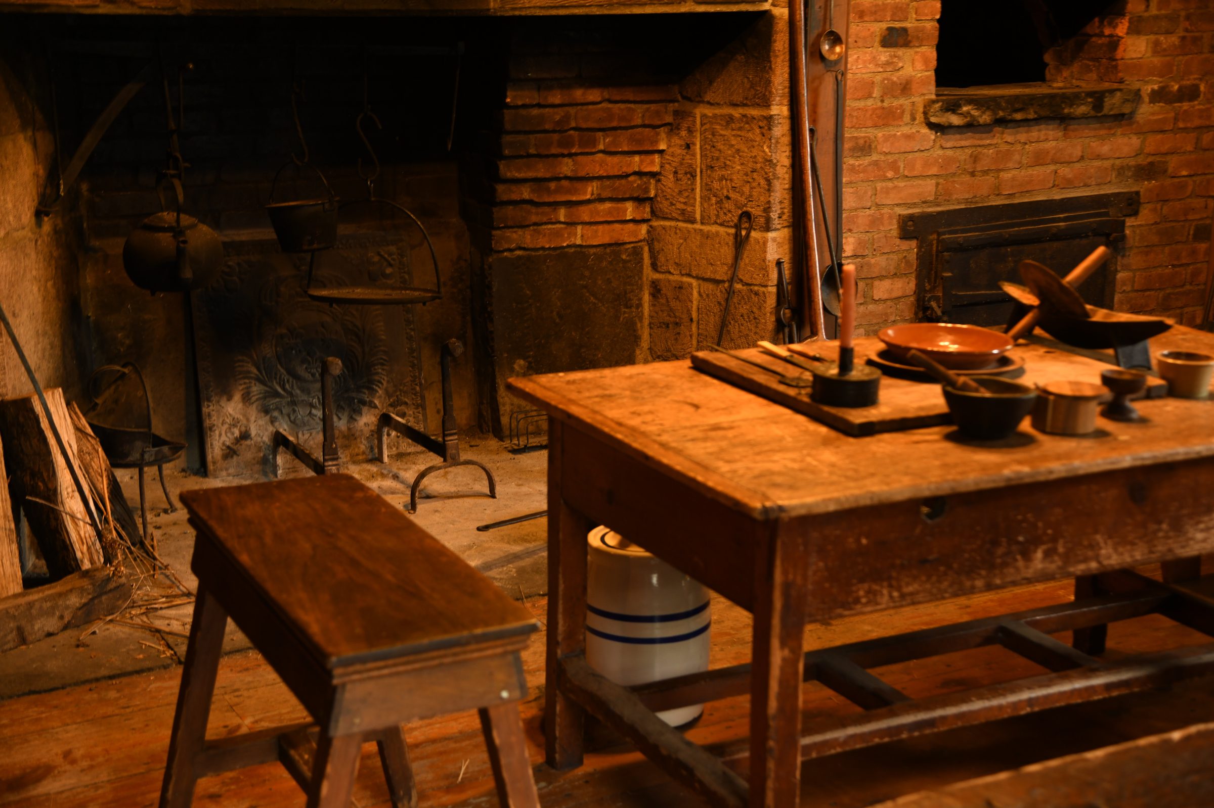 The Hearth Kitchen at the Israel Crane House
